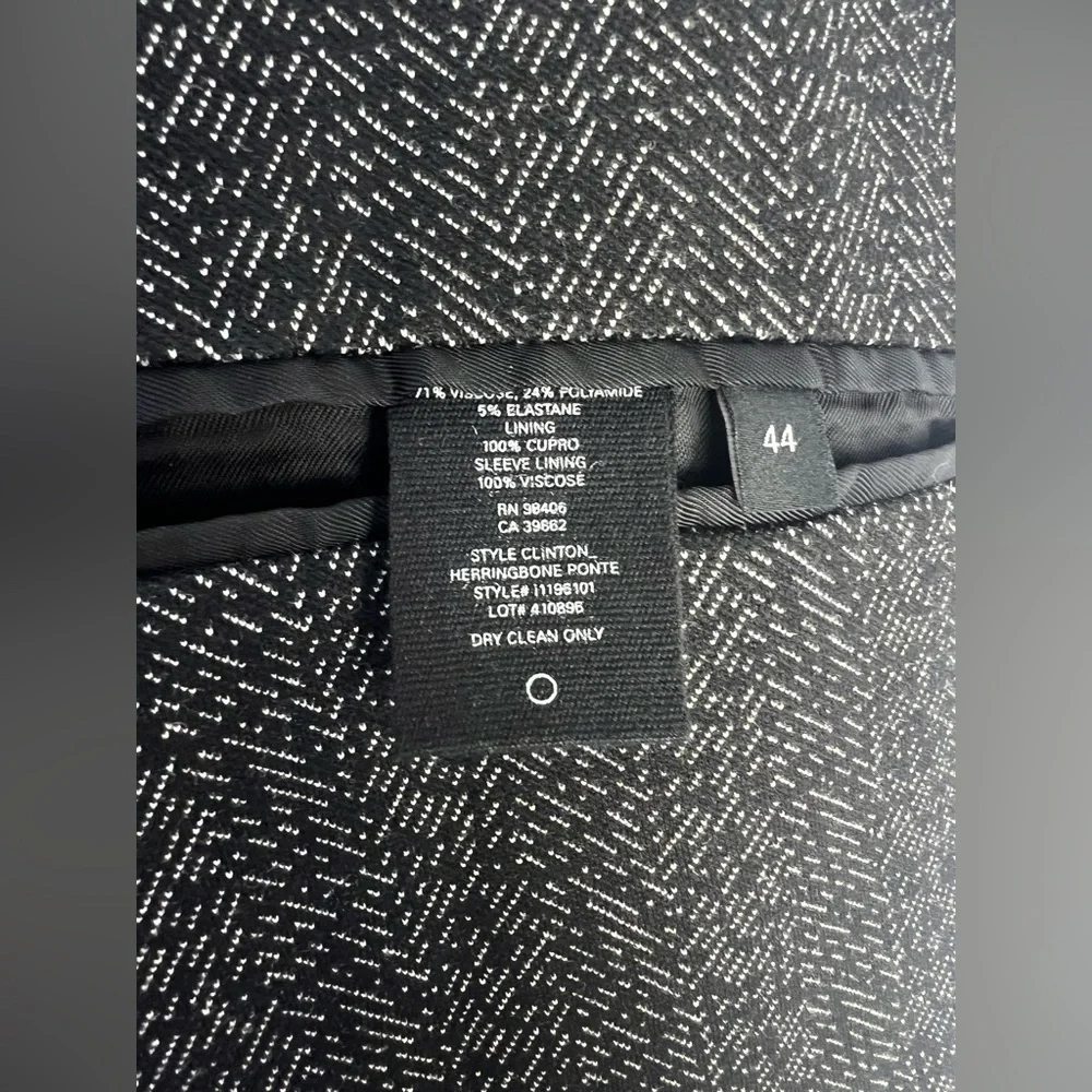 Theory‎ Clinton Herringbone Ponte Blazer Men’s Size 44